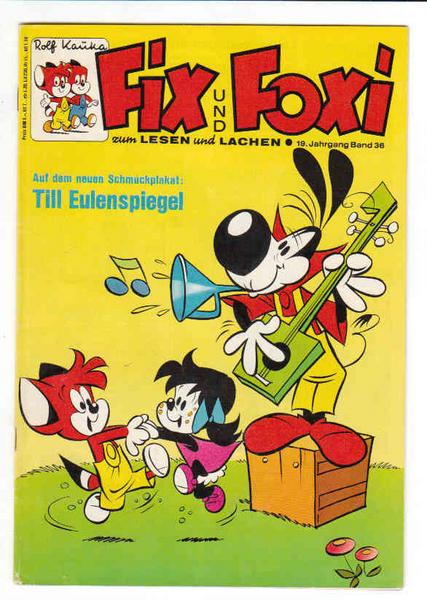 Fix und Foxi: 19. Jahrgang - Nr. 36