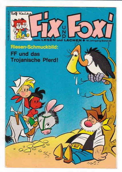 Fix und Foxi: 19. Jahrgang - Nr. 38