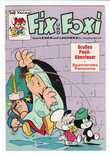 Fix und Foxi: 20. Jahrgang - Nr. 22