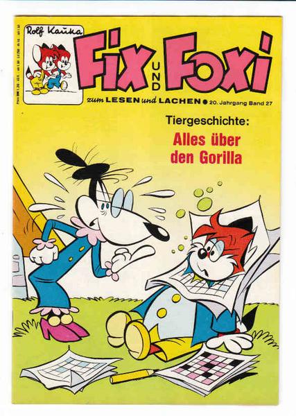 Fix und Foxi: 20. Jahrgang - Nr. 27