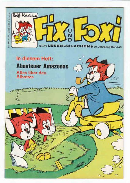 Fix und Foxi: 20. Jahrgang - Nr. 46