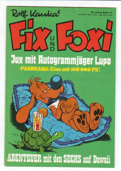 Fix und Foxi: 22. Jahrgang - Nr. 11