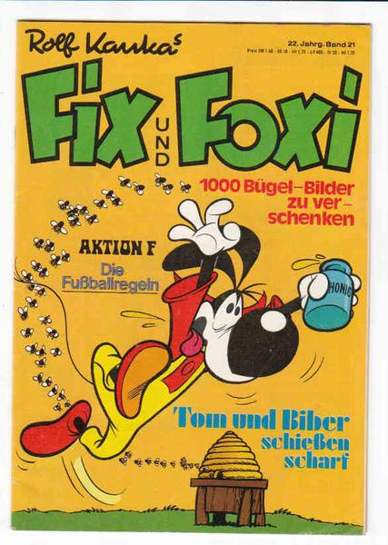 Fix und Foxi: 22. Jahrgang - Nr. 21