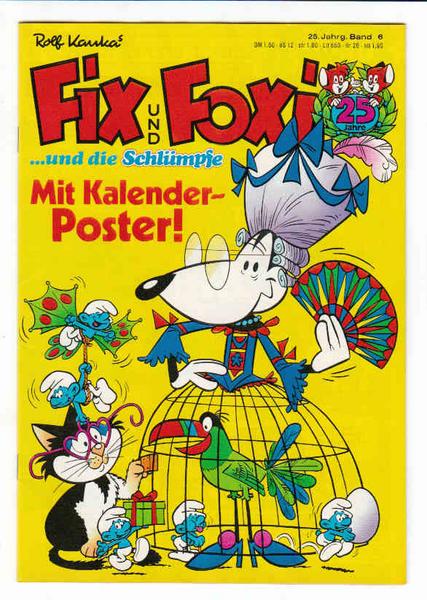 Fix und Foxi: 25. Jahrgang - Nr. 6