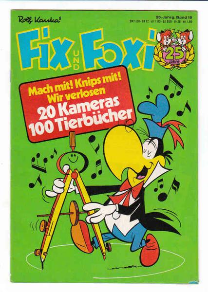 Fix und Foxi: 25. Jahrgang - Nr. 16