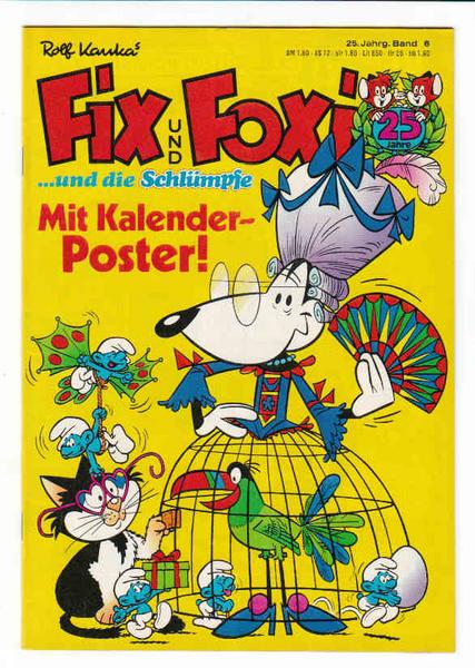 Fix und Foxi: 25. Jahrgang - Nr. 6