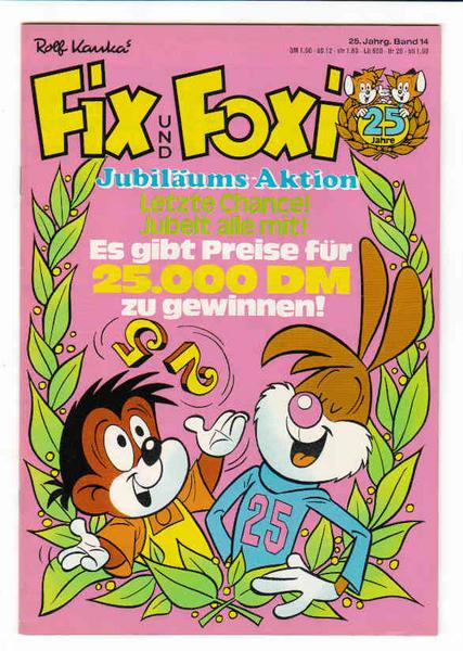 Fix und Foxi: 25. Jahrgang - Nr. 14