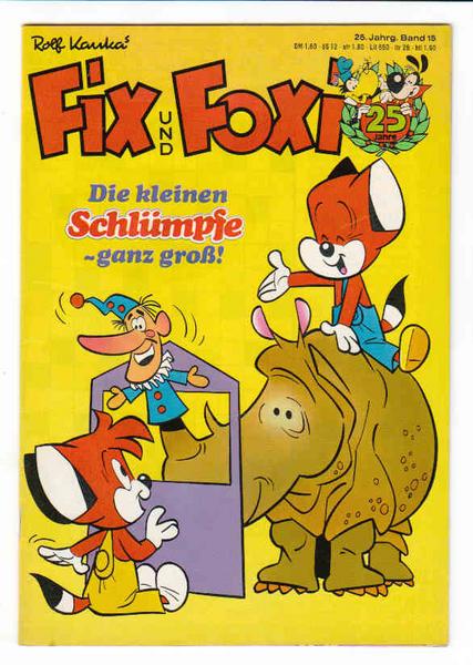 Fix und Foxi: 25. Jahrgang - Nr. 15