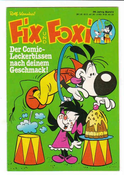 Fix und Foxi: 26. Jahrgang - Nr. 6
