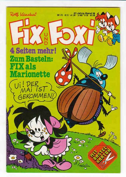 Fix und Foxi: 27. Jahrgang - Nr. 19