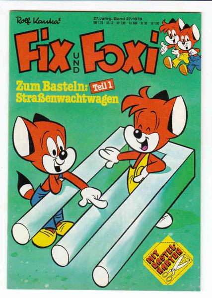 Fix und Foxi: 27. Jahrgang - Nr. 27