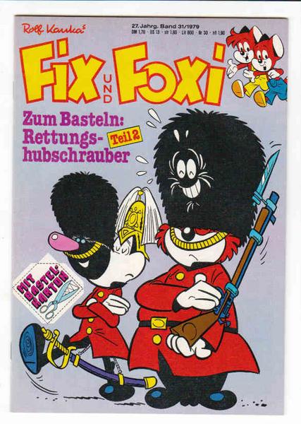 Fix und Foxi: 27. Jahrgang - Nr. 31
