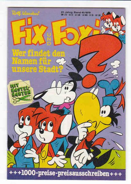 Fix und Foxi: 27. Jahrgang - Nr. 41