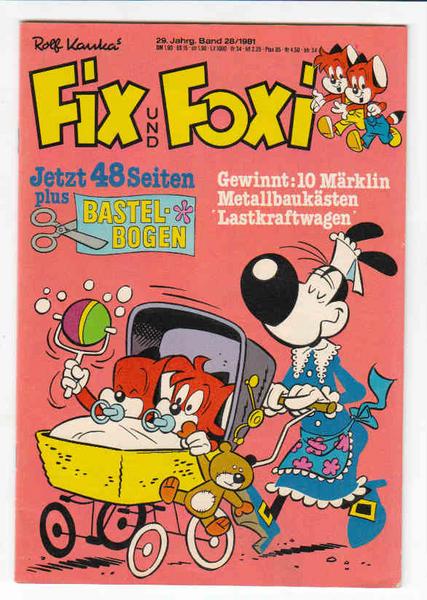 Fix und Foxi: 29. Jahrgang - Nr. 28