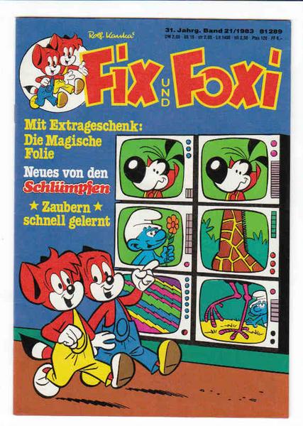 Fix und Foxi: 31. Jahrgang - Nr. 21