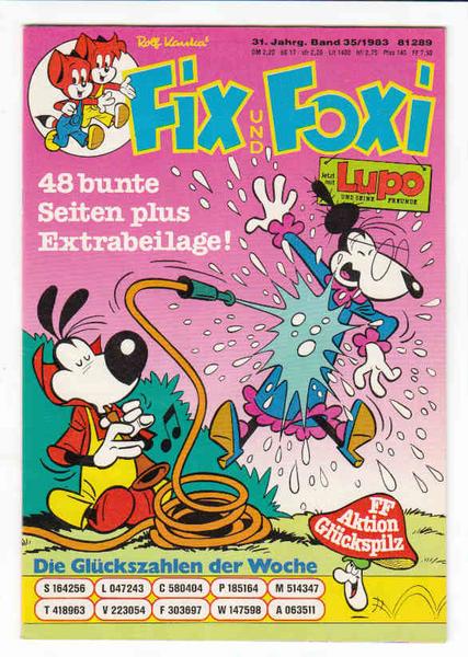 Fix und Foxi: 31. Jahrgang - Nr. 35