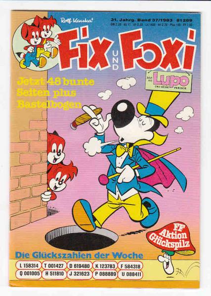 Fix und Foxi: 31. Jahrgang - Nr. 37