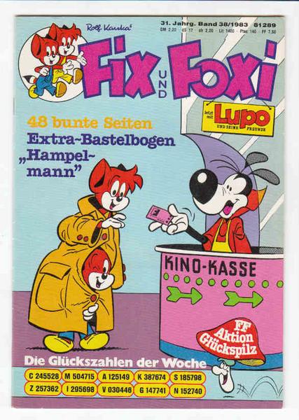 Fix und Foxi: 31. Jahrgang - Nr. 38