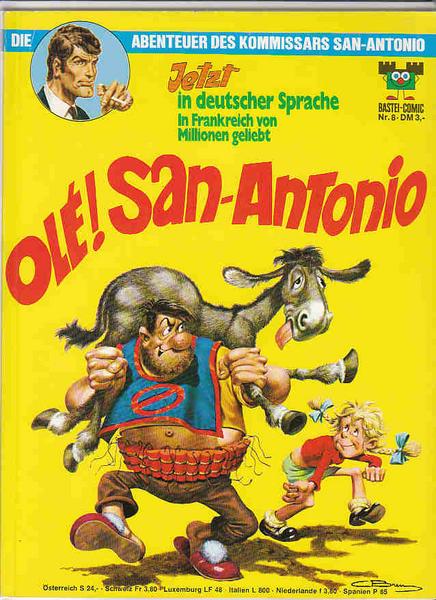 Bastei Comic 8: San-Antonio: Olé ! San-Antonio