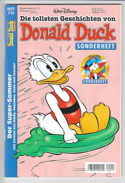 Die tollsten Geschichten von Donald Duck 218: