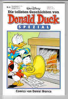 Die tollsten Geschichten von Donald Duck Spezial 6: Comics von Daniel Branca