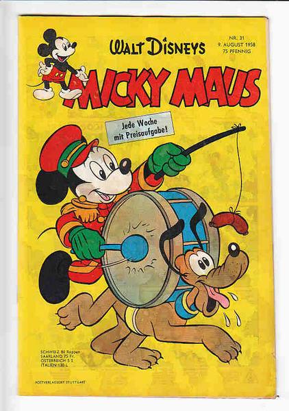 Micky Maus 1958: Nr. 31: