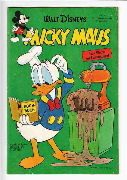 Micky Maus 1958: Nr. 36: