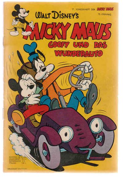 Micky Maus Sonderheft 17: Micky Maus - Goofy und das Wunderauto