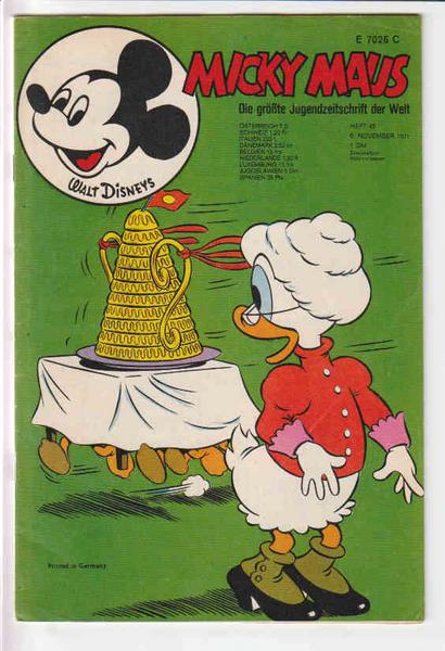 Micky Maus 1971: Nr. 45: