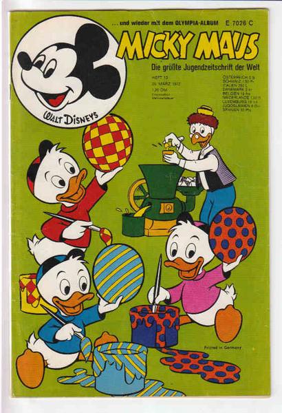 Micky Maus 1972: Nr. 13: