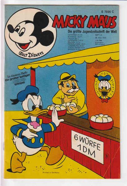 Micky Maus 1972: Nr. 31: