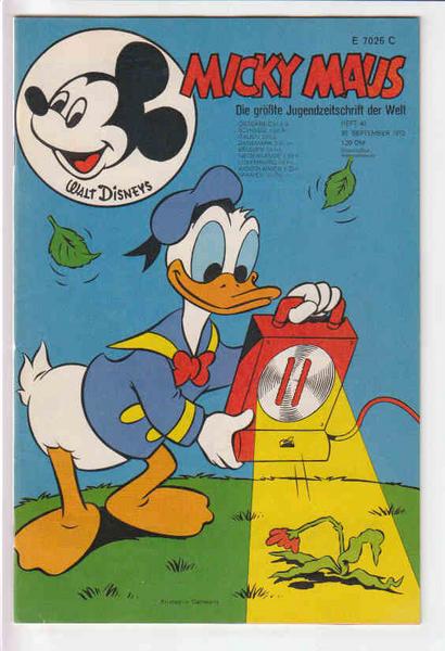 Micky Maus 1972: Nr. 40: