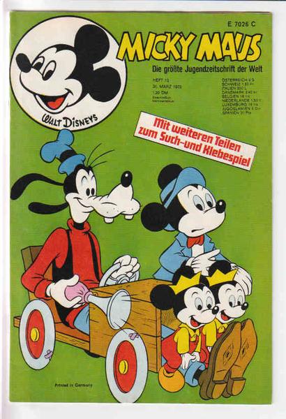 Micky Maus 1973: Nr. 13: