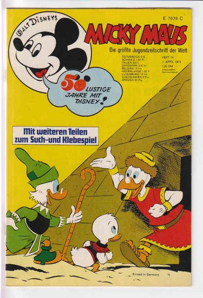 Micky Maus 1973: Nr. 14: