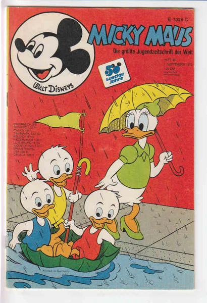 Micky Maus 1973: Nr. 35: