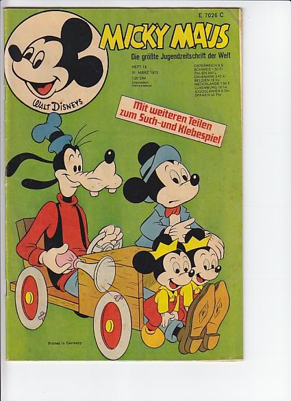 Micky Maus 1973: Nr. 13: