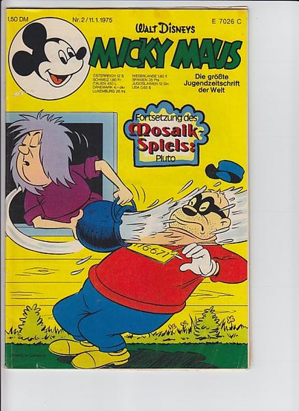 Micky Maus 1975: Nr. 2: