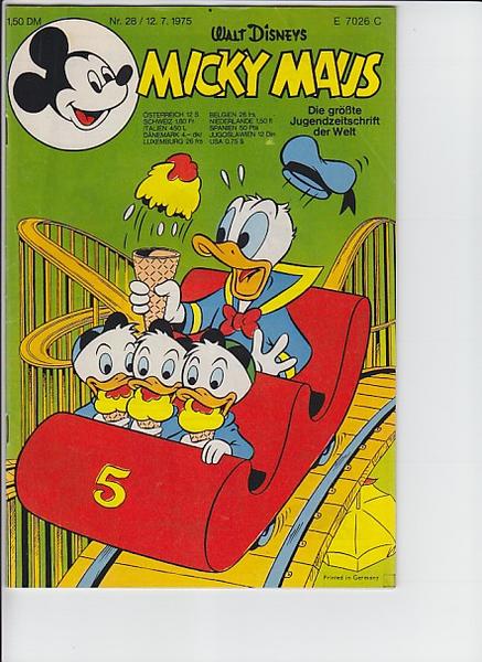 Micky Maus 1975: Nr. 28: