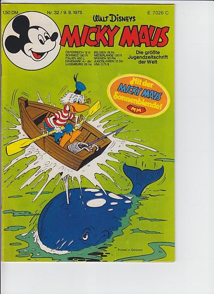 Micky Maus 1975: Nr. 32: