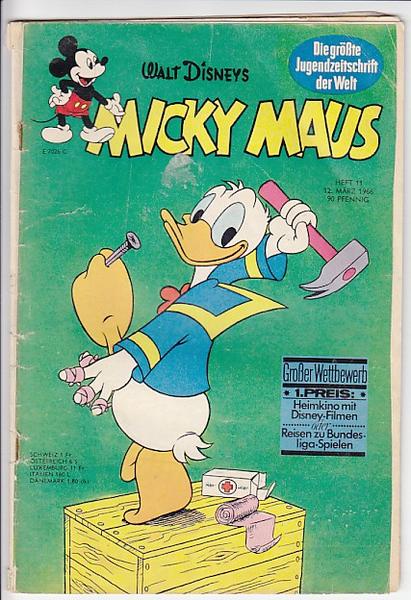 Micky Maus 1966: Nr. 11: