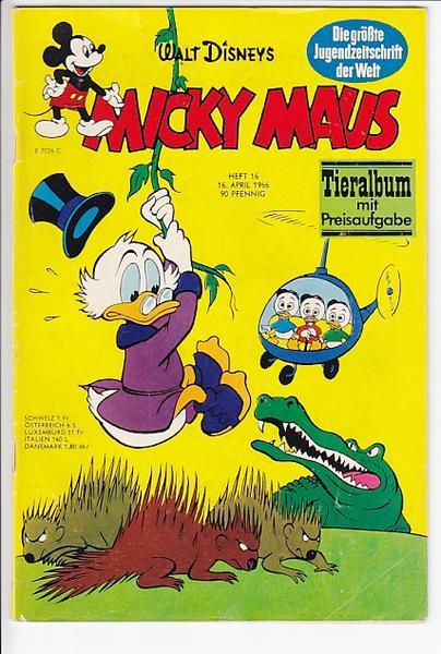 Micky Maus 1966: Nr. 16: