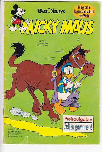 Micky Maus 1966: Nr. 22: