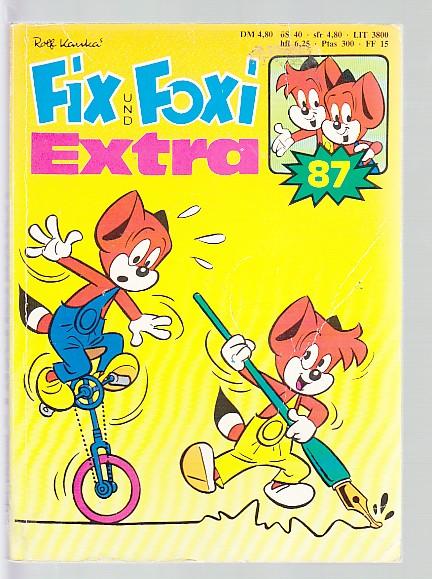 Fix und Foxi Extra 87:
