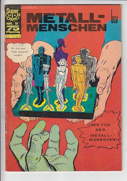 Super Comics 29: Metall-Menschen