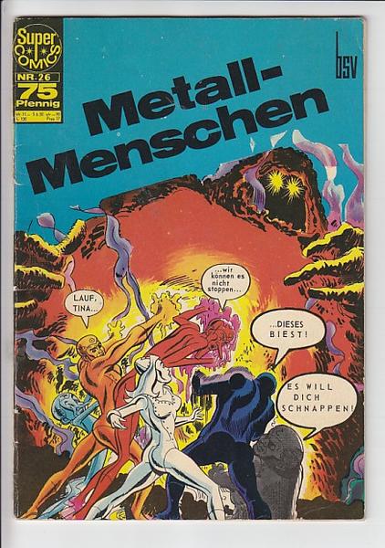 Super Comics 26: Metall-Menschen