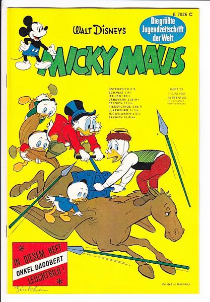 Micky Maus 1969: Nr. 23: