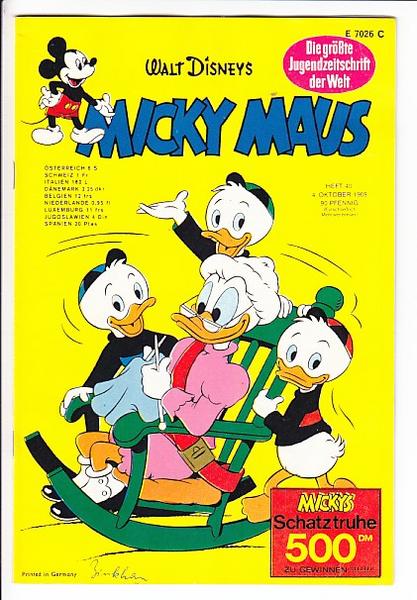 Micky Maus 1969: Nr. 40: