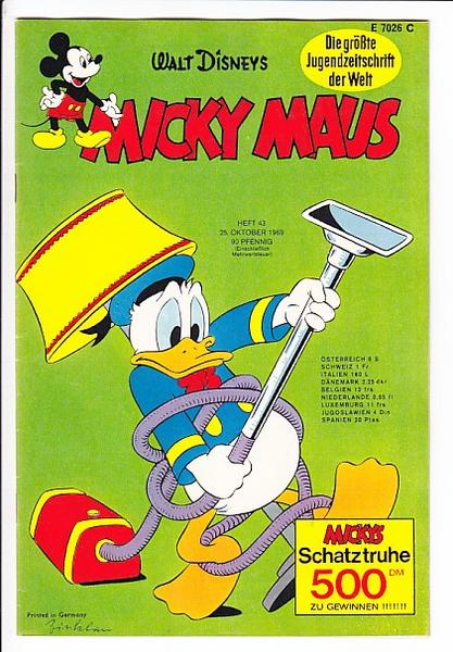 Micky Maus 1969: Nr. 43: