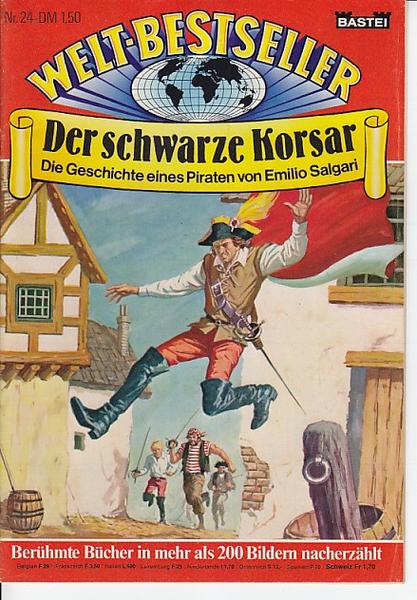 Welt-Bestseller 24: Der schwarze Korsar