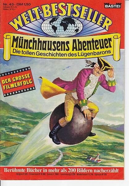 Welt-Bestseller 43: Münchhausens Abenteuer